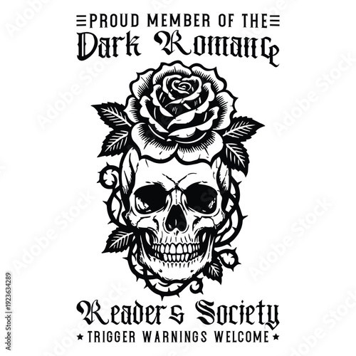 Proud member of The Dark Romance Readers Society trigger warnings welcome