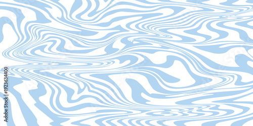 Abstract background seamless pattern with colorful waves. Trendy vector illustration in retro psychedelic style