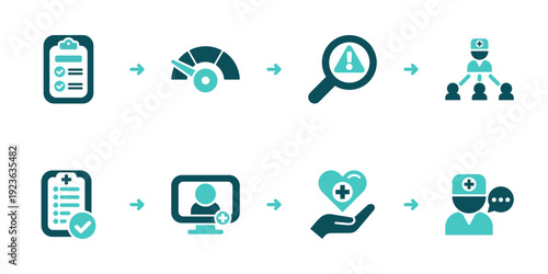 Mental Health Screening Risk and Referral Workflow