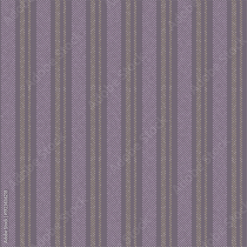 和風の縦縞模様。木綿の織物風イラスト。