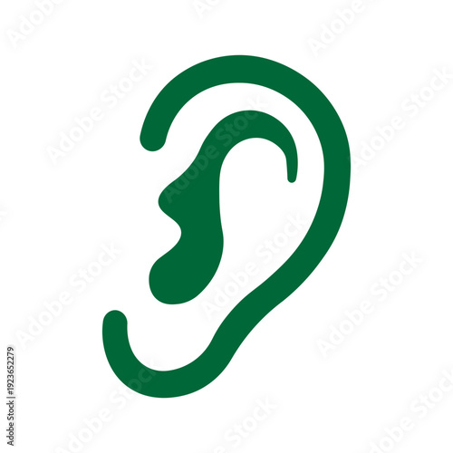 illustration of a human ear