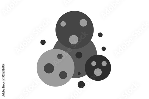 air pollution with dust PM2.5 concept