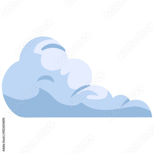 Faint beige minimal horizontal cloud perfect for subtle sky backgrounds, delicate weather graphics, barely visible atmospheric elements, and ultra-light flat design style.