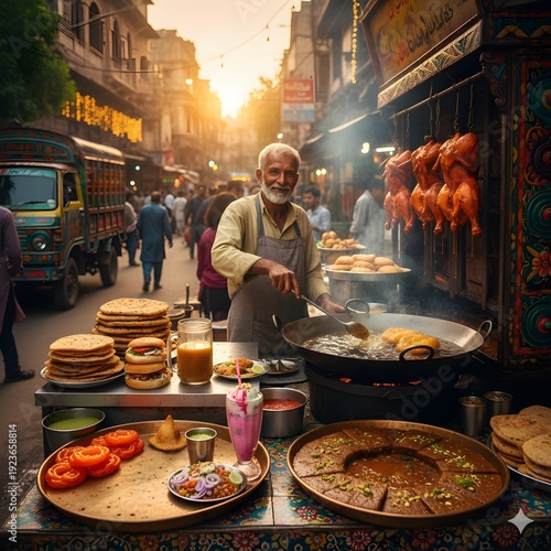cooking in the restaurant in PAKISTAN CULTURE 