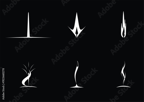 Flame dynamics and combustion instability patterns, memorial day illustration