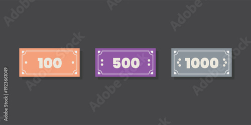 Banknote minimal symbol set