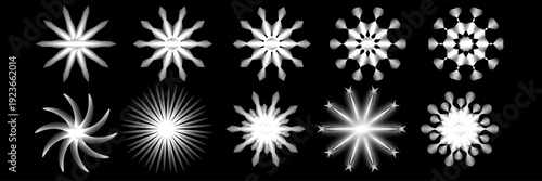 Bright vector illustration of a glowing firework burst with colorful stars and light flares on a black space background for a holiday celebration design