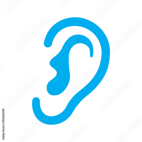 illustration of a human ear