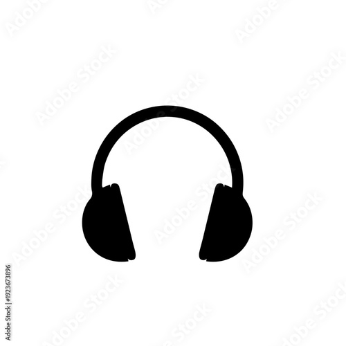 Bluetooth Headphones Modern Vector Illustration