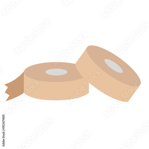 ガムテープのイラスト