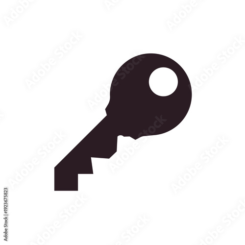 golden key lock open emoji symbol sign icon vector illustration isolated flat