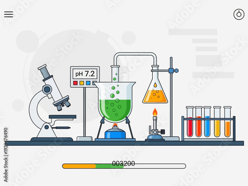 Laboratory equipment for scientific research and experiments.