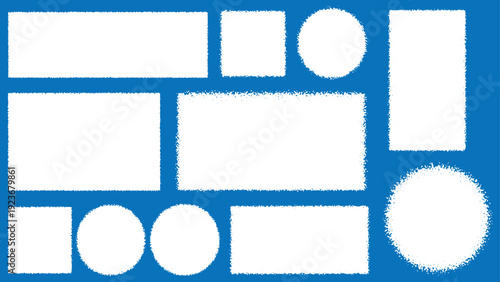 Horizontal wood grain texture with heavy grunge border and distressed timber pattern on transparent background ideal for rustic design labels and vintage wood effect overlay applications