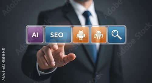 Seo optimization and ai technology for business growth and online visibility