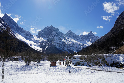 Bipenggou Valley (Bipenggou National Park) is a natural reserve located in northern Sichuan, China