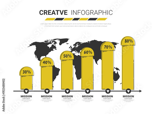 Timeline business for 7 day, 7 options, infographic design vector and Presentation can be used for workflow layout, process diagram, flow chart.