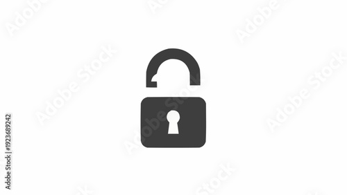 Fényképezés Padlock with keyhole closeup security.