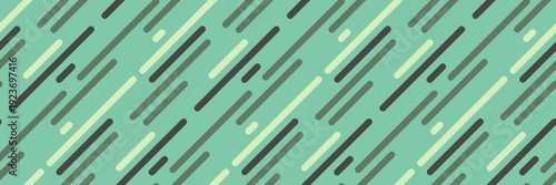 Abstract geometric pattern. Diagonal lines in muted greens and pale yellow create a dynamic, modern design. Ideal for backgrounds, website banners, textiles, and more.