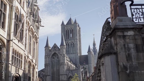 Majestic Saint Nicholas' Church Ghent Belgium