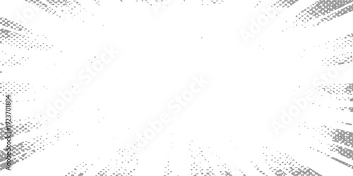 Abstract grunge black and white background with a winter snow pattern and blue ink splash illustration for a holiday nature frame design