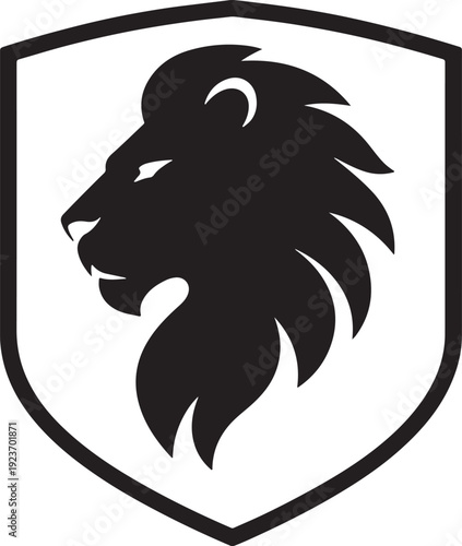 lion head vector, lion head icon, lion head vector illustration,