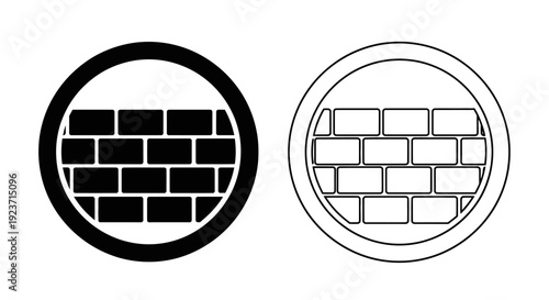 Labor day brick wall background design pattern Vector