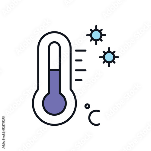 Cold Virus vector icon
