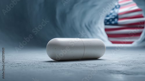 A Pill Symbolizing National...