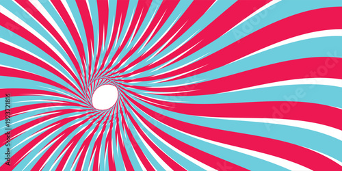 Vintage retro banner background. Colorful grunge wave wallpaper. Vector illustration. Twist party backround pattern.