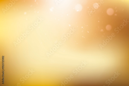 Soft golden gradient background with warm sunlight glow and delicate bokeh particles. Ideal for spring campaigns, summer promotions, weddings, Mother’s Day and elegant holiday designs