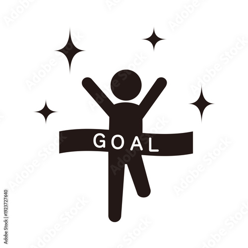 ゴールした人のアイコン