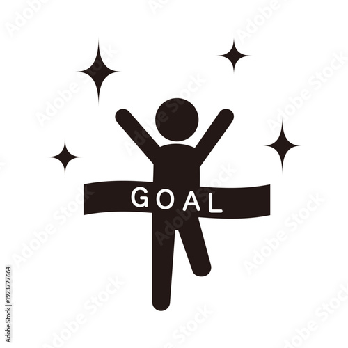 ゴールした人のアイコン