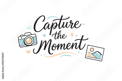 Modern Script Typography. Modern script lettering. Contemporary cursive typography with friendly personality and smooth connections. Clean editorial scene