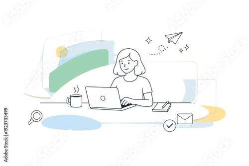 Material-first design backgrounds. Abstract layers inspired by paper, glass, and soft surfaces, arranged with clear depth and hierarchy. Calm