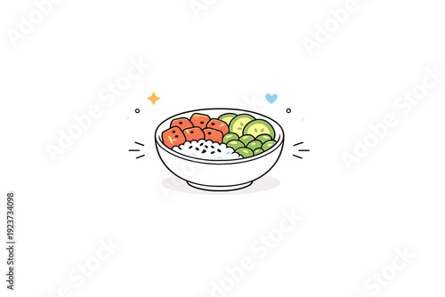 Minimal food styling. A single bowl of food is centered on a wide empty surface, emphasizing negative space and visual clarity. The setup