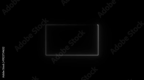 live streaming neon text frame animation box frame neon red frame live streaming game live Stream overlay animation for live  video Titles 4k.live streaming neon  frame animation