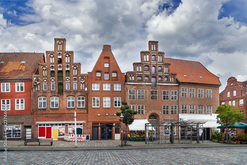 Fototapeta premium Am Sande Square in Luneburg, Germany