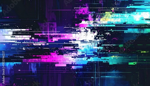 abstract technology background with binary code