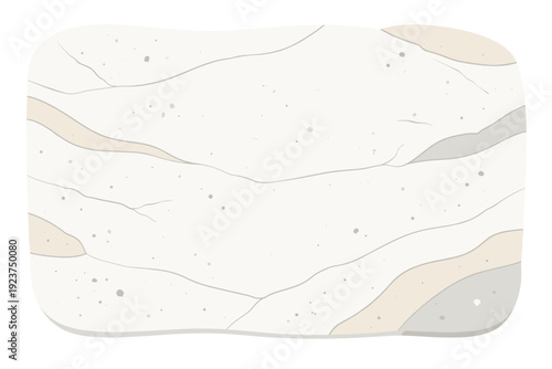 Light stone texture illustration. A smooth stone surface with gentle grain patterns and subtle imperfections, designed as a modern neutral background. The