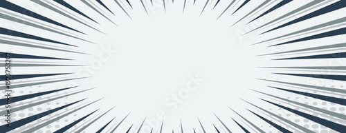 comic style pop art radial line background