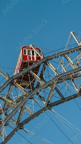 Vienna Prater the Giant Wheel Riesenrad