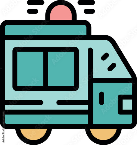 Police van responding to an emergency, representing security and law enforcement