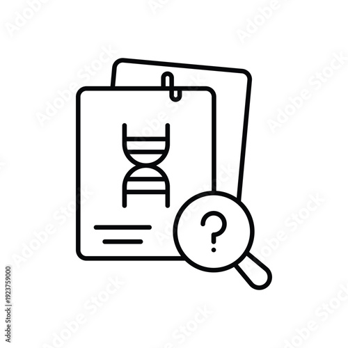 Dna Testing vector icon