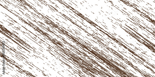 Aged brown wood grain texture showcases a vintage grunge pattern on a rough timber plank surface, creating a weathered wooden board backdrop perfect for an old wallpaper or floor design