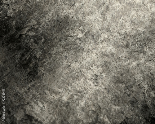 Dark Grunge Concrete Wall Texture Background with Rough Cement Surface for Creative Design