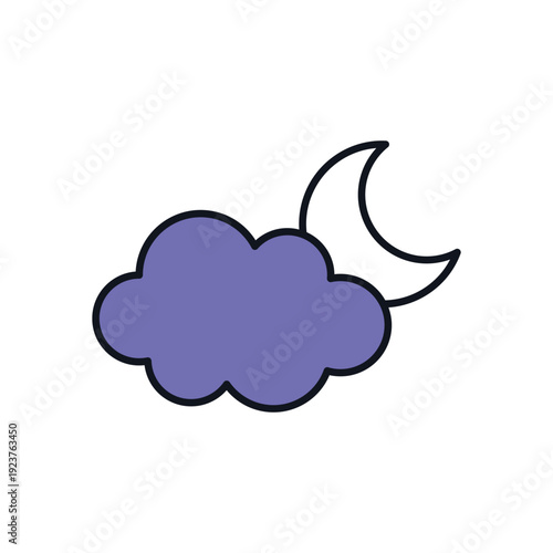 Partly Cloudy vector icon
