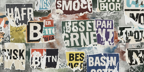 Vintage vector illustration of an old Paris street sign plate featuring a success marketing concept with social media icons and a classic car