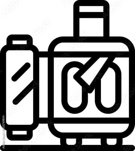 Portable oxygen concentrator ensuring continuous oxygen flow for patients with respiratory conditions, enhancing mobility and independence