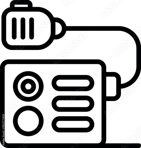 Portable radio transceiver ensuring seamless communication in security operations