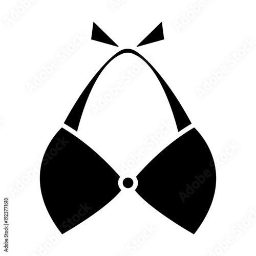 Brassiere icon vector. Underwear  Illustration sign. Swimsuit symbol. Bra logo.